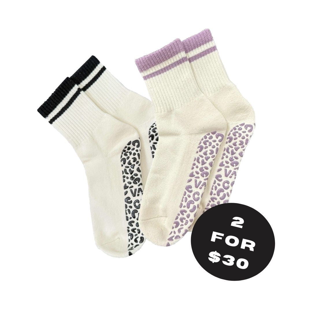 BUNDLE - Grip Socks 2 for $30